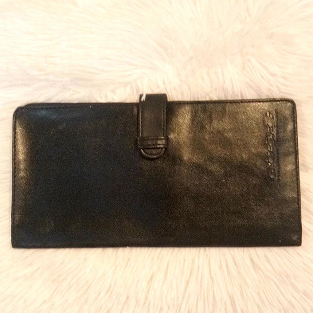 🦁 DAN'S🌞GOGO LEATHER & BLACK VELVET BILL & CARD, CHECKBOOK  OR PASSPORT HOLDER